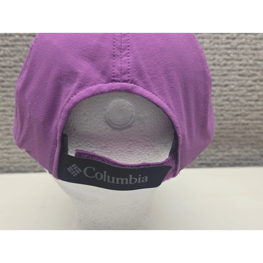 Columbia Purple Performance Baseball Cap Unisex Adjustable CU4995 Hat OS